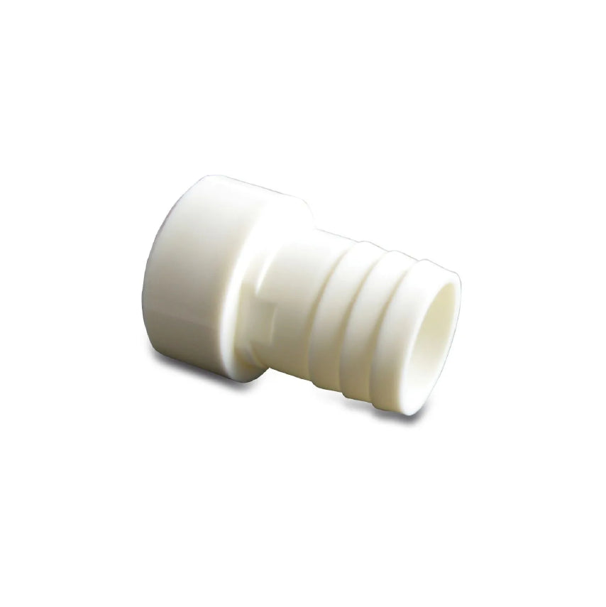 Schlauchtülle ABS 50 mm x 38 mm Stutzen x Schlauchtülle 10bar Weiß