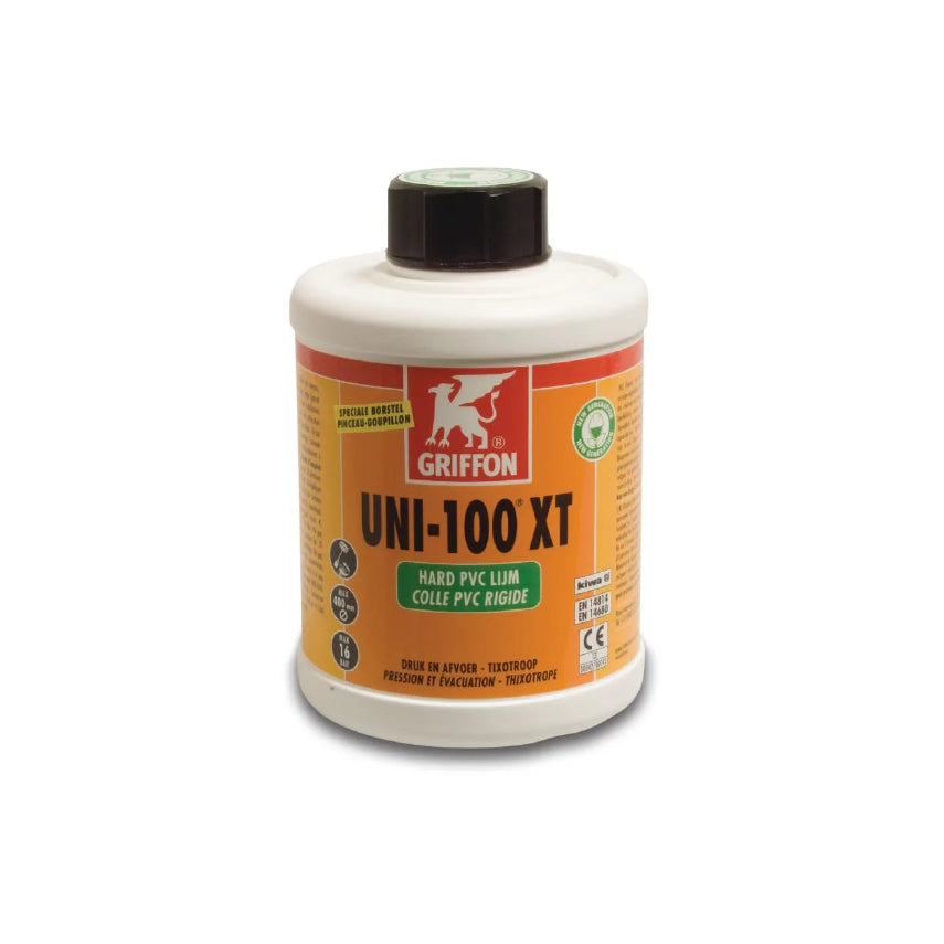 Griffon PVC-Kleber 1ltr mit Pinsel KIWA type Uni-100 XT THF