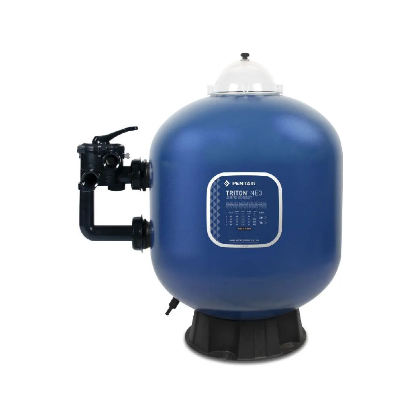 Pentair Sandfilter Polyester glasfaserverstärkt 2" Innengewinde 3,5bar Blau