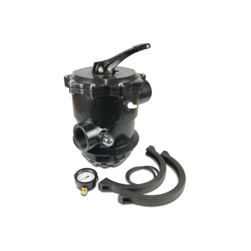 Mehrwegeventile 2" Innengewinde Weiß type Pentair 6-wege Schelle Ventil Tagelus