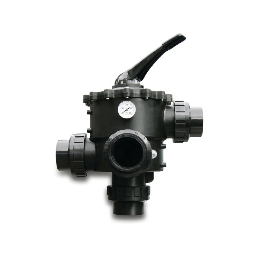 Waterco Commercial Mehrwegeventile 2 1/2"/75mm 4bar für seitliche Montage Filter 6-Wegeventil