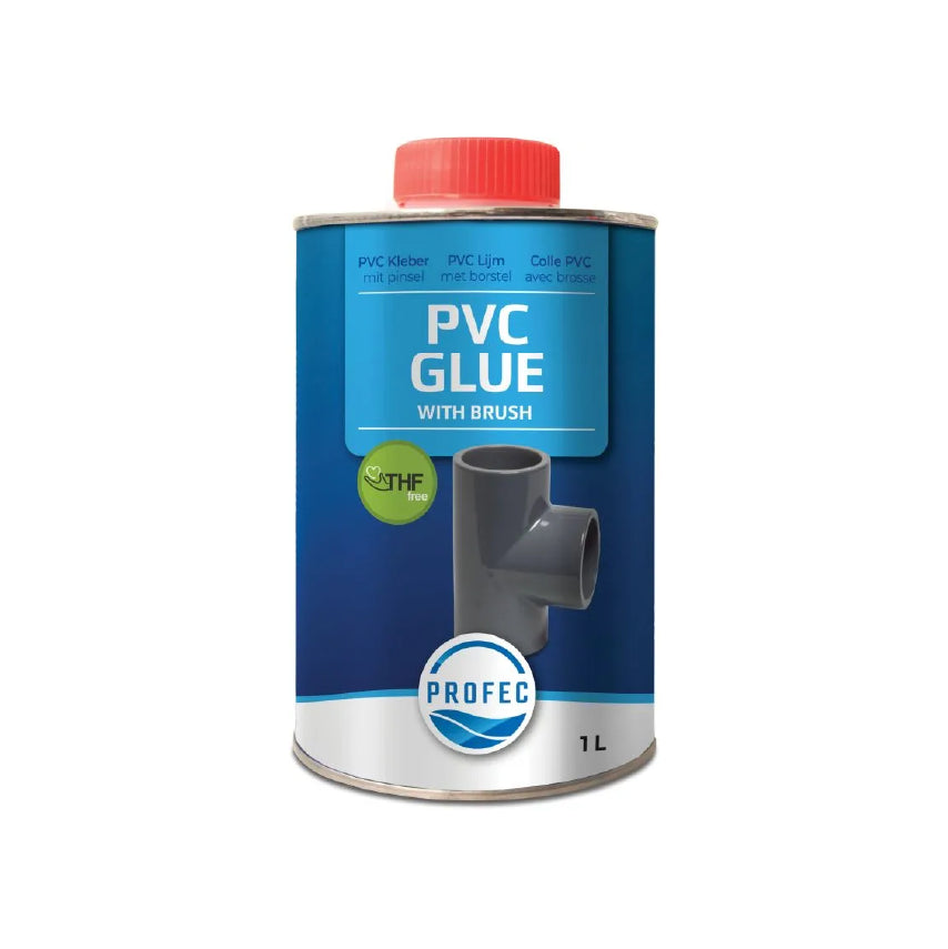 Profec PVC-Kleber 5ltr ohne Pinsel type THF-frei Label EN/DE/NL/FR
