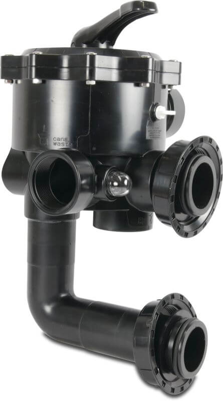 Pentair 6-Wege Ventile für Triton-Filter Typ Pentair 6-Wegeventil, komplett verrohrt