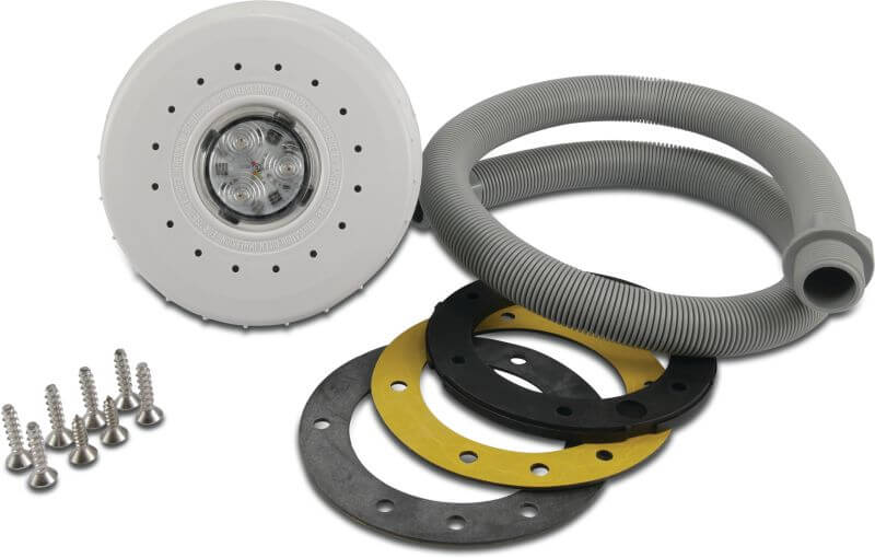 Hayward Schwimmbad LED Lampe Kunststoff 12VAC Typ ColorLogic II Mini RGB 15W