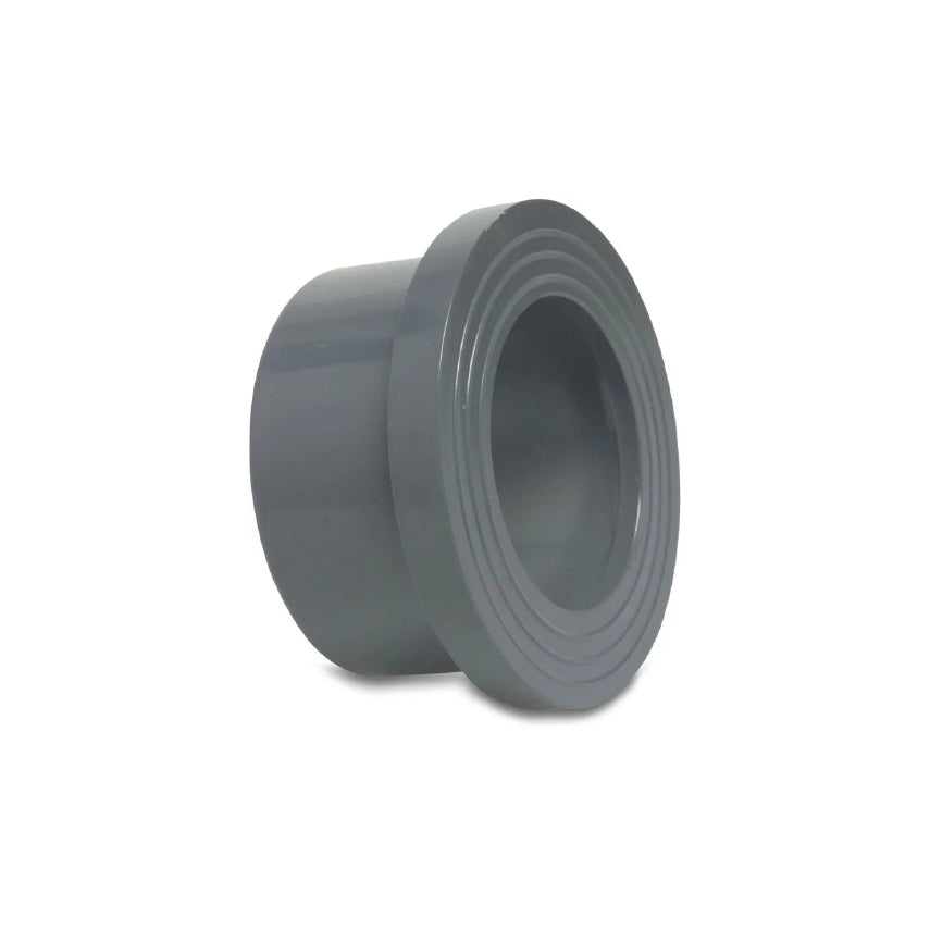 Profec Bundbuchse PVC-U 20 mm Klebemuffe 16bar DN15 Grau