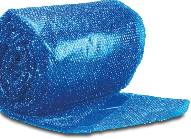 Solar-Abdeckung Rund PE anti-UV Blau 3,6m Typ 120µ